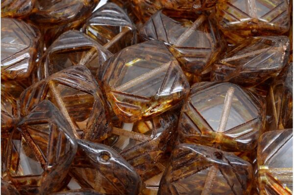 TCB Window Designed Beads 15x15mm - Image 1