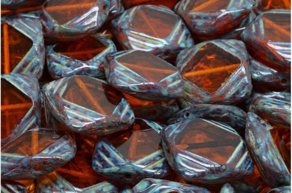 TCB Window Designed Beads 15x15mm - Image 1