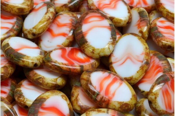 TCB Flat Oval Beads 20x14mm - Image 1