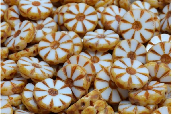 TCB Sunflower Beads 12x12mm - Image 1