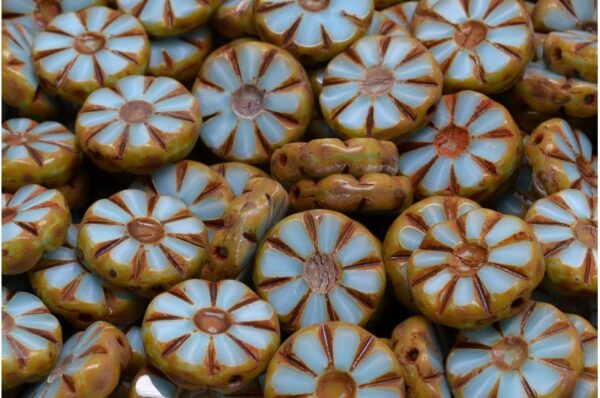 TCB Sunflower Beads 12x12mm - Image 1