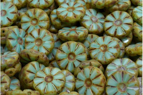 TCB Sunflower Beads 12x12mm - Image 1