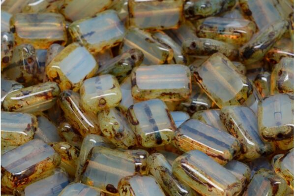 TCB Rectangle Beads 12x8mm - Image 1