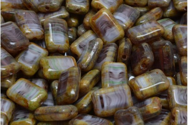 TCB Rectangle Beads 12x8mm - Image 1