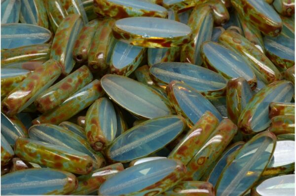 TCB Ship Flat Beads 16x6mm - Image 1