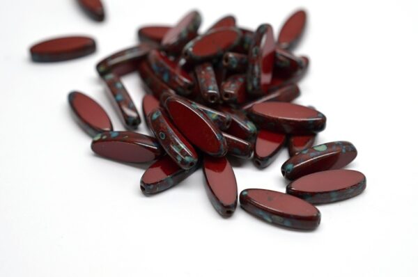 TCB Ship Flat Beads 16x6mm - Image 1