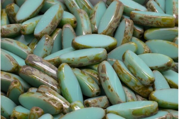 TCB Ship Flat Beads 16x6mm - Image 1