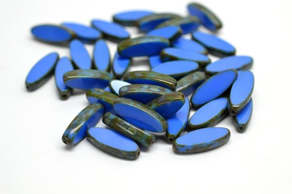 TCB Ship Flat Beads 16x6mm - Image 1