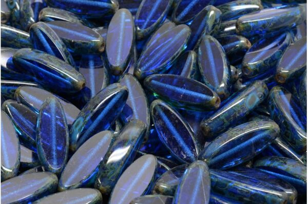 TCB Ship Flat Beads 16x6mm - Image 1