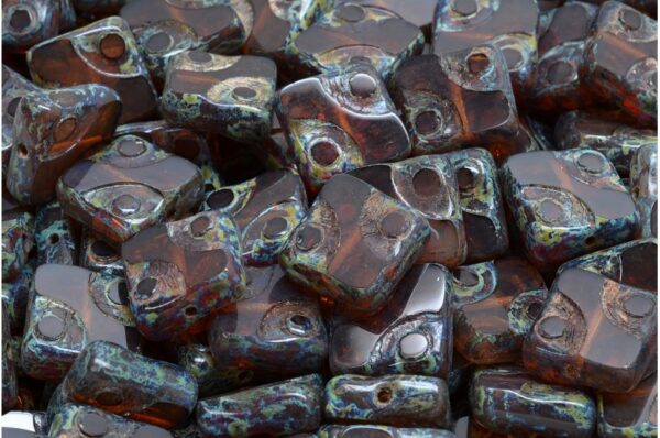 TCB Squared Designed Beads 10x10mm - Image 1