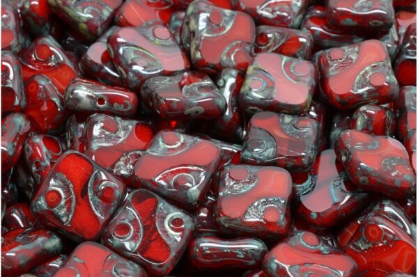 TCB Squared Designed Beads 10x10mm - Image 1