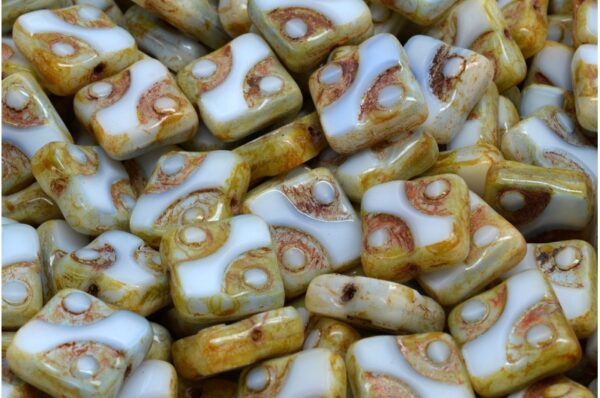 TCB Squared Designed Beads 10x10mm - Image 1