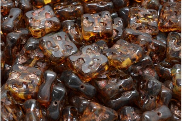 TCB Squared Designed Beads 10x10mm - Image 1