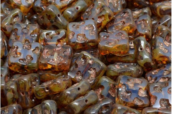 TCB Squared Designed Beads 10x10mm - Image 1