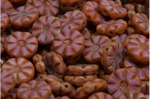 TCB Sunflower Beads 12x12mm - Image 1