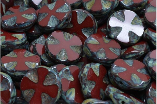 TCB Cross Beads 14x14mm - Image 1