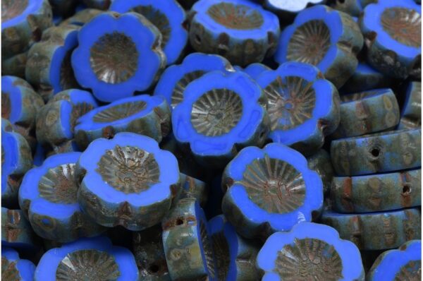 TCB Hawaiian Flower Beads 14x14mm  - Image 1