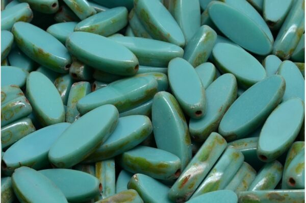 TCB Ship Flat Beads 16x6mm - Image 1