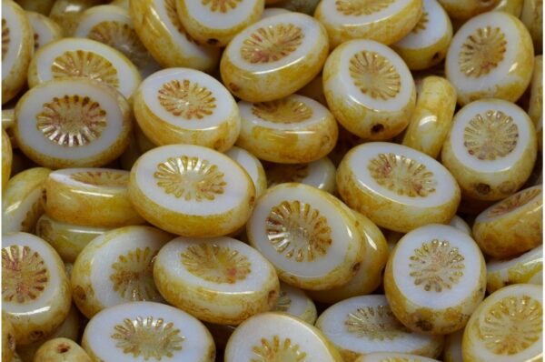 TCB Kiwi Beads 14x10mm - Image 1