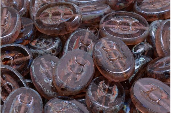 TCB 3 Dots Designed Beads 18x12mm - Image 1