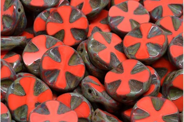 TCB Cross Beads 14x14mm - Image 1