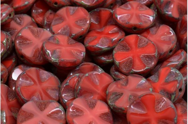 TCB Cross Beads 14x14mm - Image 1