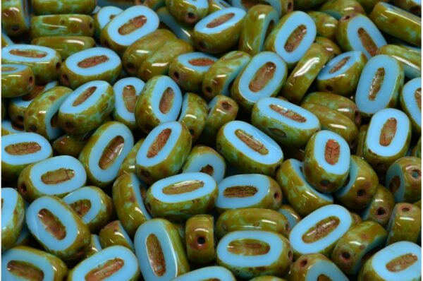 TCB Flat Oval Beads 10x6mm - Image 1