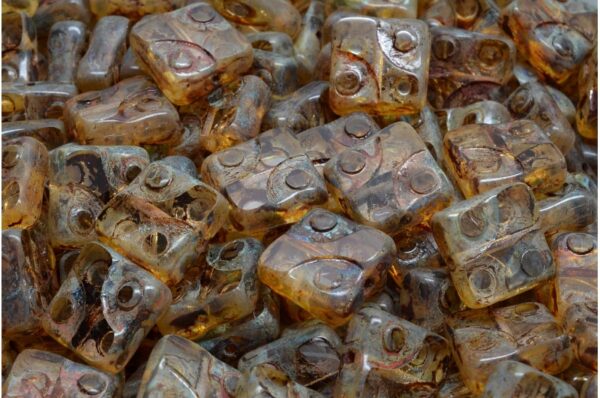 TCB Squared Designed Beads 10x10mm - Image 1