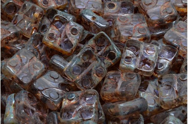 TCB Squared Designed Beads 10x10mm - Image 1