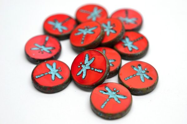 TCB Dragonfly Beads 17x17mm - Image 1