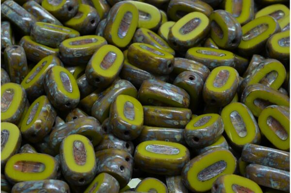 TCB Flat Oval Beads 10x6mm - Image 1