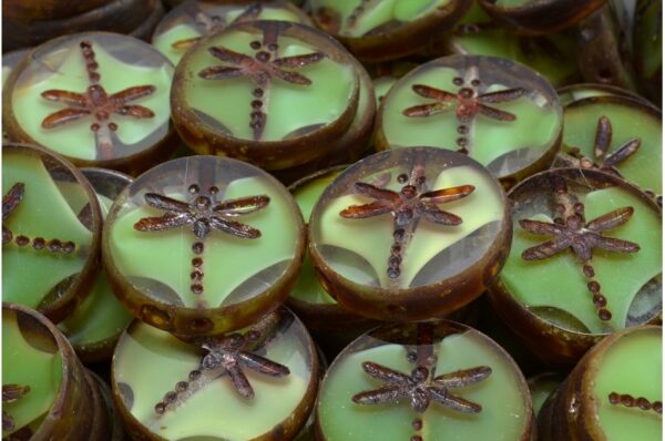 TCB Dragonfly Beads 17x17mm - Image 1