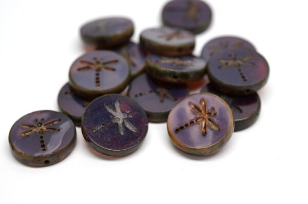 TCB Dragonfly Beads 17x17mm - Image 1
