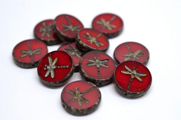 TCB Dragonfly Beads 17x17mm - Image 1