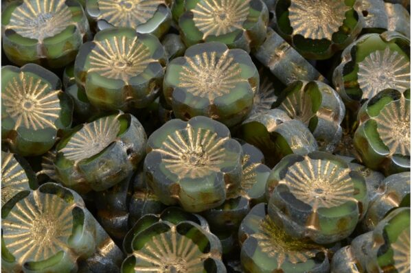 TCB Hawaiian Flower Beads 14x14mm  - Image 1