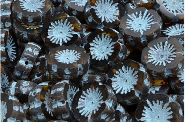 TCB Hawaiian Flower Beads 14x14mm  - Image 1