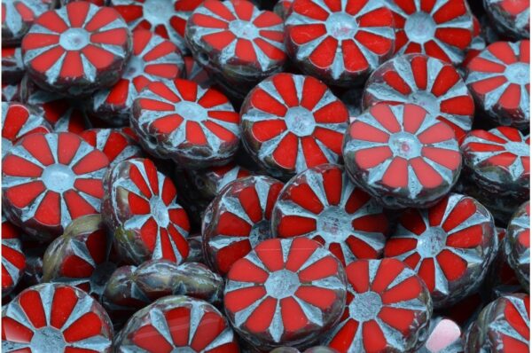 TCB Sunflower Beads 12x12mm - Image 1