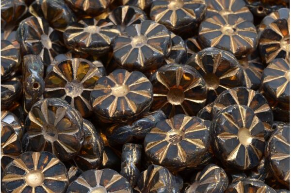 TCB Sunflower Beads 12x12mm - Image 1