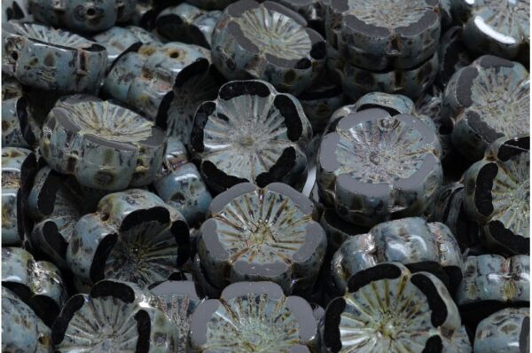 TCB Hawaiian Flower Beads 14x14mm  - Image 1