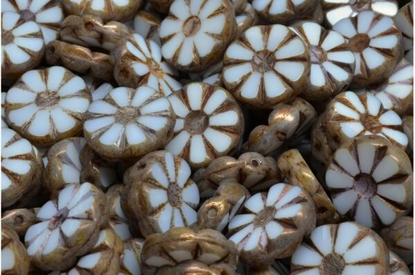 TCB Sunflower Beads 12x12mm - Image 1