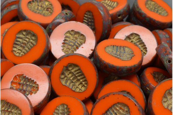 TCB Trilobite Beads 17x17mm - Image 1
