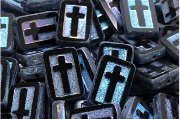 TCB Cross Beads 17x11mm - Image 1