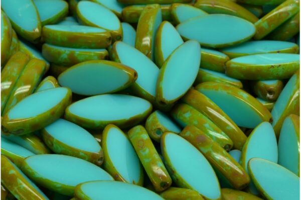 TCB Ship Flat Beads 18x7mm - Image 1