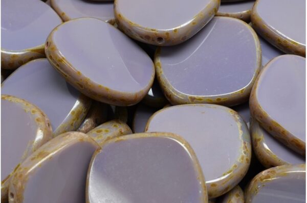 TCB 8 Edged Designed Beads 22x22mm - Image 1