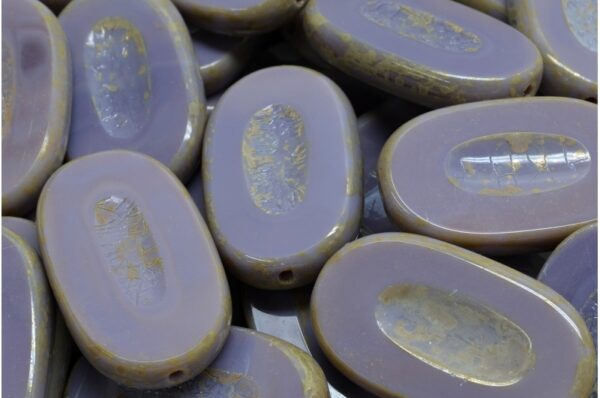 TCB Flat Oval Beads 26x15mm - Image 1