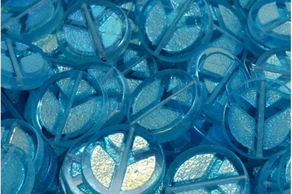 TCB Peace Beads 16x16mm - Image 1