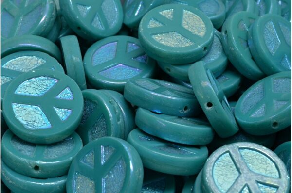 TCB Peace Beads 16x16mm - Image 1