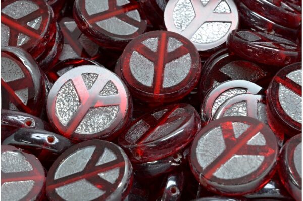 TCB Peace Beads 16x16mm - Image 1