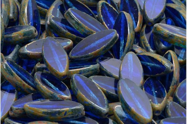 TCB Ship Flat Beads 18x7mm - Image 1