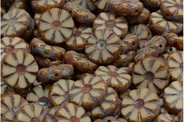 TCB Sunflower Beads 12x12mm - Image 1